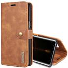 DG.MING for Galaxy Note 8 Crazy Horse Texture Horizontal Flip Detachable Magnetic Protective Case with Holder & Card Slots & Wallet (Brown) - 1