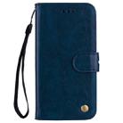 For Galaxy S9 Oil Wax Texture Horizontal Flip Leather Case with Holder & Card Slots & Wallet(Blue) - 2