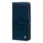 For Galaxy S9 Oil Wax Texture Horizontal Flip Leather Case with Holder & Card Slots & Wallet(Blue) - 3
