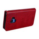 For Galaxy S9 Oil Wax Texture Horizontal Flip Leather Case with Holder & Card Slots & Wallet(Red) - 6