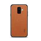 MOFI Honor Series Full Coverage PC + TPU + Cloth Case for Galaxy A6 (2018)(Brown) - 1