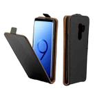 Business Style Vertical Flip TPU Leather Case  for Galaxy S9 , with Card Slot (Black) - 1