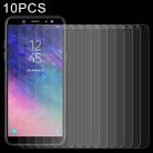 10 PCS 0.26mm 9H 2.5D Tempered Glass Film for Galaxy A6 (2018) - 1