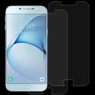 2 PCS 0.26mm 9H 2.5D Tempered Glass Film for Galaxy A8 (2016) - 1