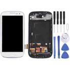 LCD Display (4.65 inch TFT) + Touch Panel with Frame for Galaxy SIII / i9300(White) - 1