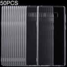 50 PCS 0.75mm Transparent TPU Case for Galaxy Note 9 - 1