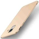 MOFI Frosted PC Ultra-thin Edge Fully Wrapped Protective Back Case for Galaxy A6 (2018) (Gold) - 1