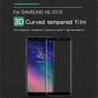 MOFI 0.3mm 9H Surface Hardness 3D Curved Edge Tempered Glass Film for Galaxy A6 (2018)(Black) - 2