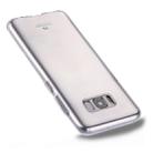 GOOSPERY JELLY CASE for Galaxy S8 TPU Glitter Powder Drop-proof Protective Back Cover Case(Transparent) - 1