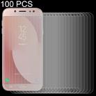 100 PCS 0.26mm 9H 2.5D Arc Edge Tempered Glass Film for Galaxy J7 Pro / J730 - 1