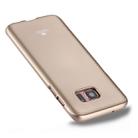 GOOSPERY JELLY CASE for Galaxy S7 Edge TPU Glitter Powder Drop-proof Protective Back Cover Case(Gold) - 1