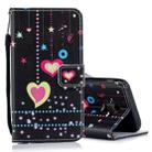 Colored Heart Pattern Horizontal Flip Leather Case for Galaxy J6 (2018), with Holder & Card Slots & Wallet - 1