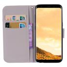 Colored Drawing Horizontal Flip Leather Case for Galaxy S8, with Holder & Card Slots & Wallet & Lanyard - 4