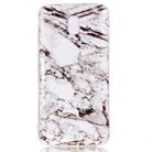 Marble Pattern Soft TPU Case For Galaxy J3 (2018)(White) - 1