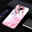 Marble Pattern Soft TPU Case For Galaxy J8 (2018)(Plum Blossom) - 1
