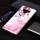 Marble Pattern Soft TPU Case For Galaxy Note9(Plum Blossom) - 1