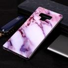 Marble Pattern Soft TPU Case For Galaxy Note9(Purple) - 1