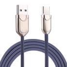 1m 2A USB-C / Type-C to USB 2.0 Data Sync Quick Charger Cable(Blue) - 1