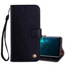 Business Style Oil Wax Texture Horizontal Flip Leather Case, with Holder & Card Slots & Wallet For Galaxy Note9(Black) - 1