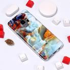 Marble Pattern TPU Soft Protective Case For Galaxy S9(Resplendent Sunset) - 1