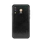 MOFI Shockproof TPU + PC + Leather Pasted Case for Galaxy A8 Star / A9 Star (Black) - 1