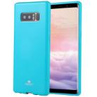 GOOSPERY PEARL JELLY Series for Galaxy Note 8 TPU Full Coverage Protective Back Cover Case (Azure) - 1
