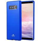 GOOSPERY PEARL JELLY Series for Galaxy Note 8 TPU Full Coverage Protective Back Cover Case (Blue) - 1