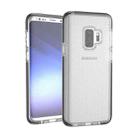 For Galaxy S9 Basketball Texture Anti-collision TPU Protective Back Cover(Black White) - 1