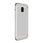 MOFI Three Stage Splicing Full Coverage PC Case for Galaxy A6 (2018) (Silver) - 1