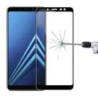 MOFI for Galaxy A8 + (2018) / A730 0.3mm 9H Surface Hardness 3D Curved Edge Tempered Glass Screen Protector - 1