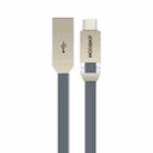 JOYROOM S-M337 1m USB-C / Type-C to USB Data Sync Charging Cable with LED Breathing Lamp, For Galaxy S8 & S8 + / LG G6 / Huawei P10 & P10 Plus / Oneplus 5 / Xiaomi Mi6 & Max 2 /and other Smartphones(Tarnish) - 1