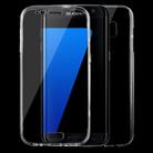 For Galaxy S7 / G930 0.75mm Double-sided Ultra-thin Transparent TPU Protective Case(Transparent) - 1