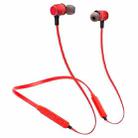 BTH-S8 Sports Style Magnetic Wireless Bluetooth In-Ear Headphones, For iPhone, Galaxy, Huawei, Xiaomi, LG, HTC and Other Smart Phones, Working Distance: 10m(Red) - 1