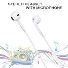 1.2m Wired In Ear USB-C / Type-C Interface Headset with Mic, Not For Samsung Phones(White) - 3