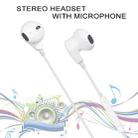 ME563-T 1.2m Wired In Ear USB-C / Type-C Interface Headset with Mic, Not For Samsung Phones(White) - 3