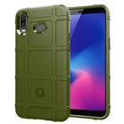 Shockproof Protector Cover Full Coverage Silicone Case for Samsung Galaxy A6s (Army Green) - 1