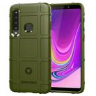 Shockproof Protector Cover Full Coverage Silicone Case for Galaxy A9 (2018) (Army Green) - 1