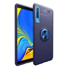 lenuo Shockproof TPU Case for Samsung Galaxy A7 (2018), with Invisible Holder (Blue) - 1