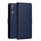 DZGOGO MILO Series PC + PU Horizontal Flip Leather Case for Samsung Galaxy A7 (2018), with Holder & Card Slot & Wallet(Blue) - 1