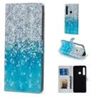 Sea and Sand Pattern Horizontal Flip Leather Case for Galaxy A9 (2018), with Holder & Card Slots & Photo Frame & Wallet - 1
