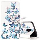 For Galaxy S9+ Pink Seawater Pattern Horizontal Flip Leather Case with Holder & Card Slots & Wallet - 1