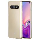 GOOSPERY I JELLY METAL TPU Protective Case for Galaxy S10(Gold) - 1