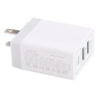 3A Max Output USB-PD + Dual QC3.0 USB Ports Travel Fast Charger, US Plug - 1