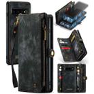 For Samsung Galaxy S10 CaseMe-008 Detachable Multifunctional Flip Leather Phone Case(Black) - 1