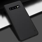 NILLKIN Frosted Concave-convex Texture PC Case for Galaxy S10+ (Black) - 1