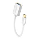 UGREEN 13cm USB 3.0 Female to USB-C / Type-C Male OTG Converter Adapter Cable (White) - 1