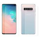 ENKAY Hat-Prince 0.1mm 3D Full Screen Protector Explosion-proof Hydrogel Film Front + Back for   Galaxy S10, TPU+TPE+PET Material (Transparent) - 1