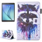 For Galaxy Tab A 7.0 (2016) / T280 Lovely Cartoon Raccoon Pattern Horizontal Flip Leather Case with Holder & Card Slots & Pen Slot - 1