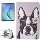 For Galaxy Tab A 7.0 (2016) / T280 Lovely Cartoon Bulldog Pattern Horizontal Flip Leather Case with Holder & Card Slots & Pen Slot - 1