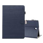 ENKAY Wood Texture Horizontal Flip Leather Case for Galaxy Tab S4 10.5 T830 / T835, with Holder & Sleep / Wake-up Function (Dark Blue) - 1